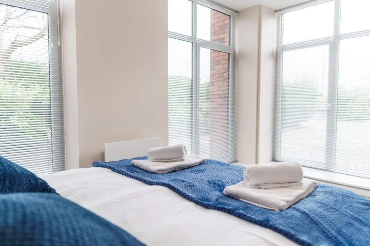 Bright 1 Bed Apartment Manchester - Sleeps 2 المظهر الخارجي الصورة